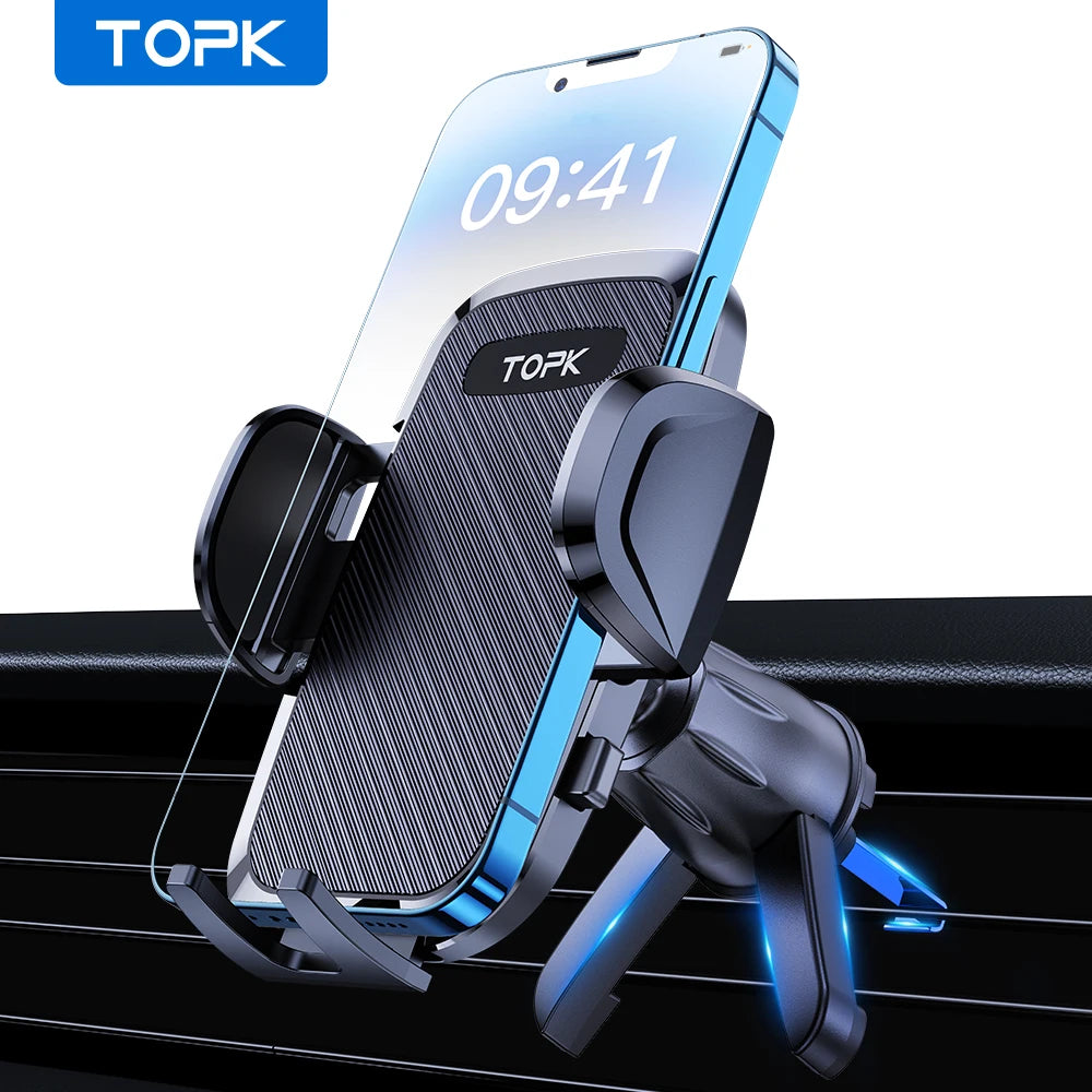 Car Phone Holder Air Vent Mount Universal Auto Gravity Mount Cell Phone Stand for All Smartphones