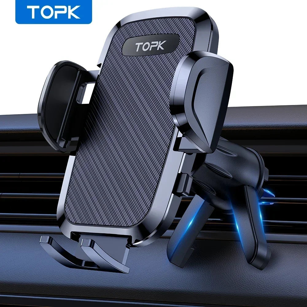 Car Phone Holder Air Vent Mount Universal Auto Gravity Mount Cell Phone Stand for All Smartphones